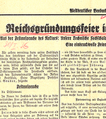 Reichsgründungsfeier 1936