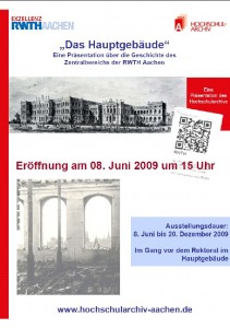 Das Hauptgebäude 2009